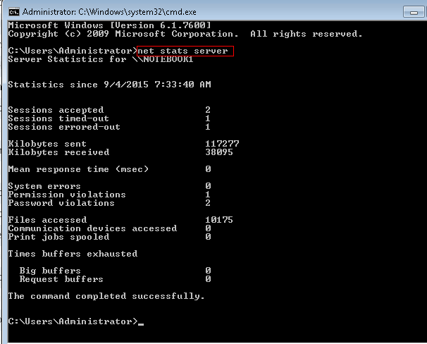 windows uptime
